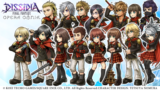 DFF_OperaOmnia's tweet photo. 本日でFF零式は🎂12周年🎂
ワールド オブ FFは🎂7周年🎂
おめでとうございます🎉🎉🎉
 
オペラオムニアにはFF零式から1⃣5⃣キャラが、ワールド オブ FFからはラァン＆レェンさんとエナ・クロさんが登場中✨
 
今日は『推し』のキャラクターを編成してみては？
#FF零式 #ワールドオブFF #DFF_OO https://t.co/dss65moKda