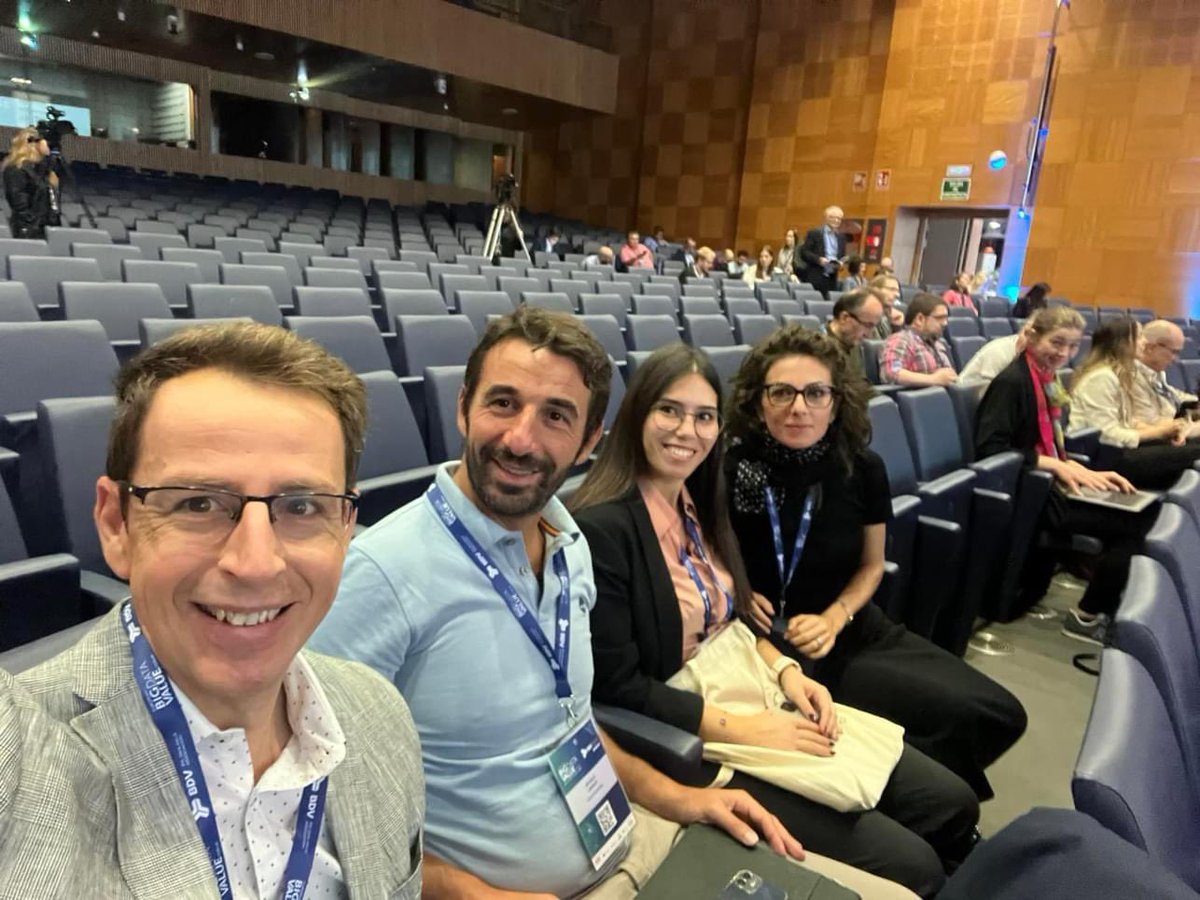 So nice to meet Michele, Deborah and Evelina from <a href="/supsi_ch/">SUPSI</a> in Valencia at the #EBDVF23