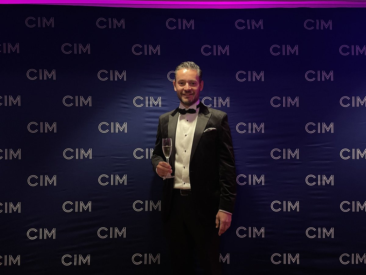 Jacklowman's tweet photo. At the @cim_marketing #CIMawards last night celebrating the best client and agency work… #marketing #awards https://t.co/K0PZjLFgTd