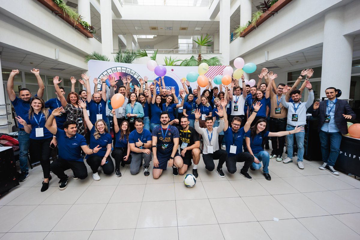 assistsoftware's tweet photo. ๐ Open Doors ASSIST 2023 allowed us to meet hundreds of passionate IT students at USV.
โค๏ธย We thank you for your interest and hope you enjoyed seeing the tech of the future.
๐ต The great ASSIST Software team will always be with you!
#Suceava #assistsoftware #OpenDoorsASSIST23 https://t.co/t78JKVGFX7