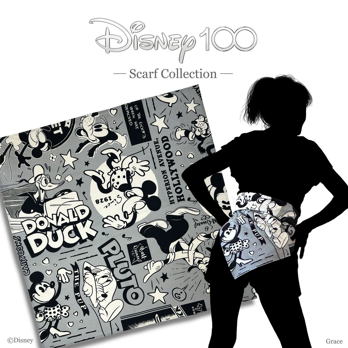 【Disney100 Scarf】

Disney100限定アート使用‼️
100周年の今だけしかゲットできないとってもレアなデザイン✨

日常にコーデしやすいラインナップでまとめました🎵

これからもずっとDisneyファッションを楽しみましょう✨

#Disney #ディズニー #ディズニー100 #Disney100 