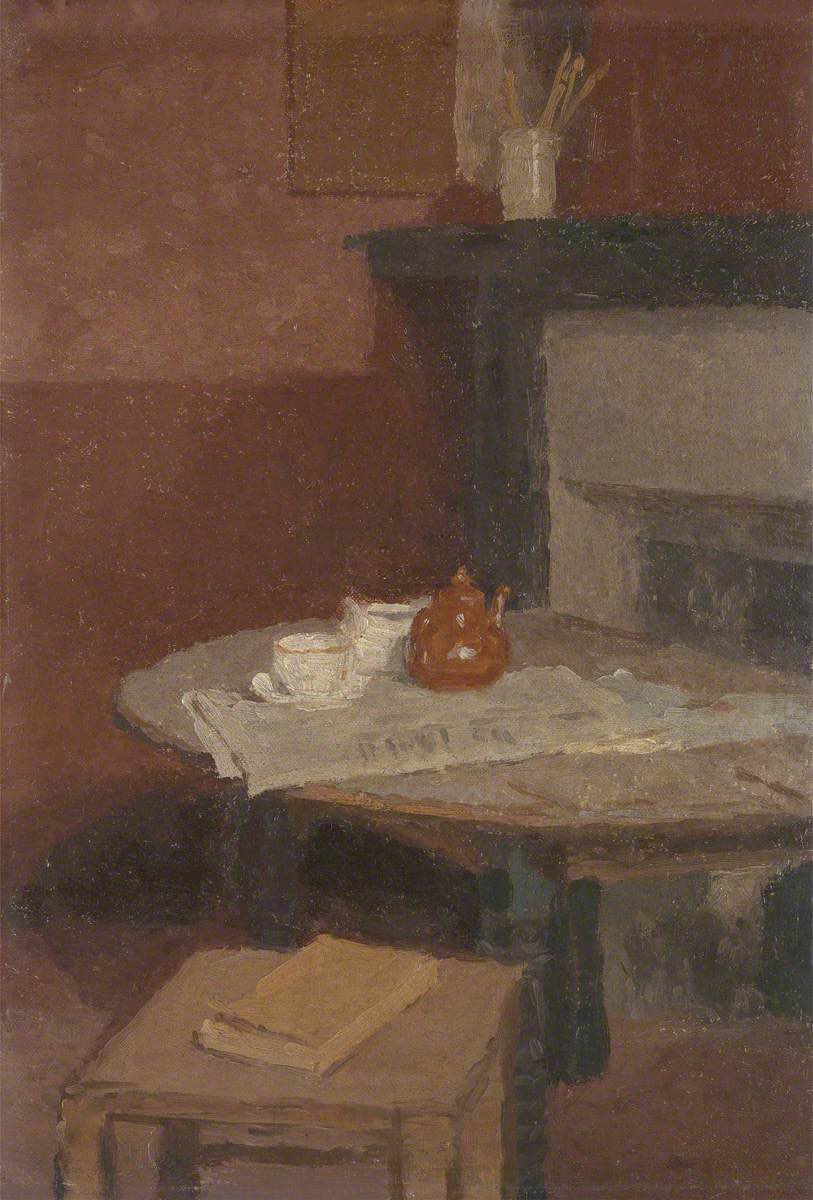 The Brown Teapot 1916 #GwenJohn