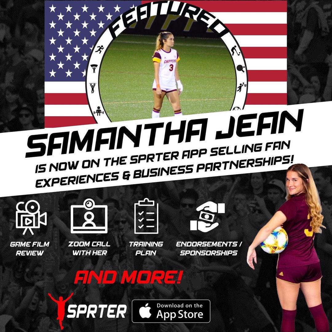 sprterapp's tweet photo. Today's #FeaturedSporter on our sport experience app #SPRTER ➡️🇺🇸⚽️player @samii_smalls 🔥
Try the #SPRTERapp to learn more about Samantha, the experiences she offers in her #ExperienceStore & all the other🔝athletes on our app!
#sporter #nil #soccer #football #fcmalagacity https://t.co/KW7sFuAshZ