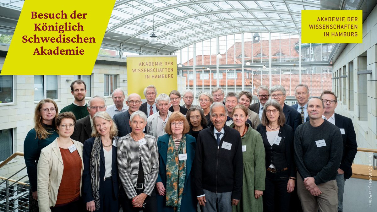 Akademie der Wissenschaften in Hamburg (@awhamburg) on Twitter photo Eine Delegation der Königlich Schwedischen Akademie der Wissenschaften hat uns besucht. 18 Mitglieder v. „Humanities and Outstanding Services to Science” <a href="/ScienceAcad_swe/">The Royal Swedish Academy of Sciences</a> informierten sich u.a. über die Arbeitsweise der #AdWHH u. ihre klassenlose Struktur
awhamburg.de/aktuell/aktuel… Eine Delegation der Königlich Schwedischen Akademie der Wissenschaften hat uns besucht. 18 Mitglieder v. „Humanities and Outstanding Services to Science” <a href="/ScienceAcad_swe/">The Royal Swedish Academy of Sciences</a> informierten sich u.a. über die Arbeitsweise der #AdWHH u. ihre klassenlose Struktur
awhamburg.de/aktuell/aktuel…