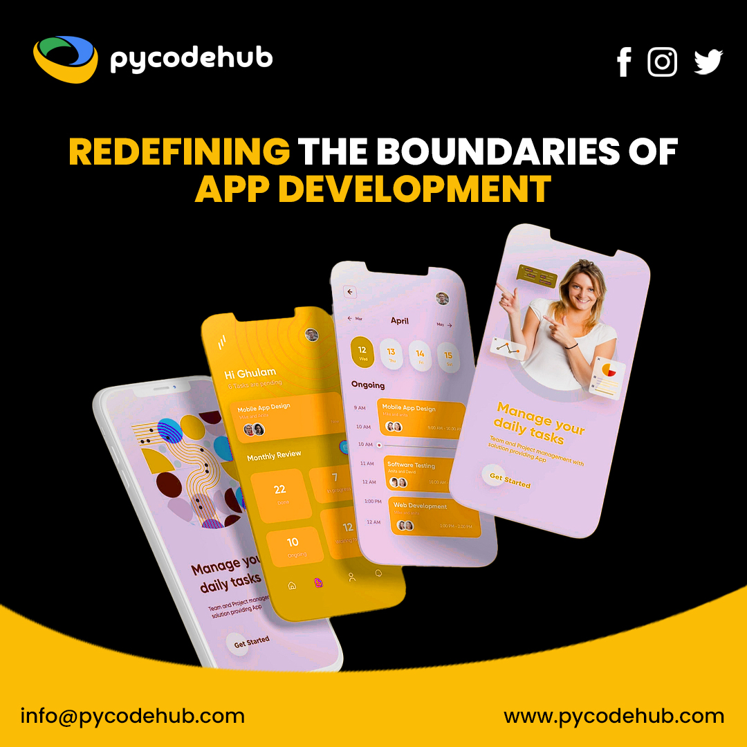 pycodehub's tweet image. Enhance your digital presence with Pycodehub. Redefining app development boundaries for seamless and innovative solutions. 
#pycodehub #digitalinnovation #appdevelopment #TechExcellence #codemasters #digitaltransformation #innovations #TechSolutions #appdesign #itcompany