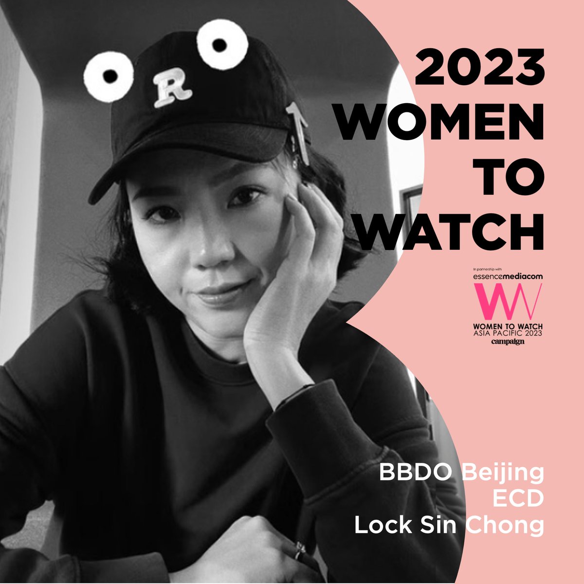 A big congratulations to Lock Sin Chong, Executive Creative Director at BBDO Beijing, for their well-deserved recognition on Campaign's Women to Watch list this year! 🏆👏 #WomenInAdvertising #CampaignsWomenToWatch @campaignasia #BBDO