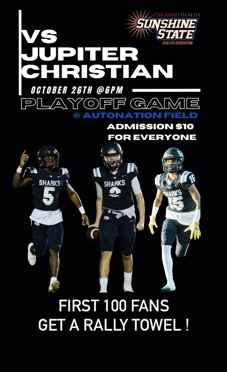 USchool Athletics (@uns_athletics) on Twitter photo ITS GAMEDAY π¦π! Kickoff 6:00PM tonight taking on <a href="/JCSEaglesFB/">JCS Football</a> <a href="/SSAAFootball/">SSAA Football</a> playoffs round 1 <a href="/uschoolfootball/">University School Sharks Football</a> <a href="/larryblustein/">Blustein Recruiting</a> <a href="/CoachHerf/">Paul Herfurth</a> ITS GAMEDAY π¦π! Kickoff 6:00PM tonight taking on <a href="/JCSEaglesFB/">JCS Football</a> <a href="/SSAAFootball/">SSAA Football</a> playoffs round 1 <a href="/uschoolfootball/">University School Sharks Football</a> <a href="/larryblustein/">Blustein Recruiting</a> <a href="/CoachHerf/">Paul Herfurth</a>