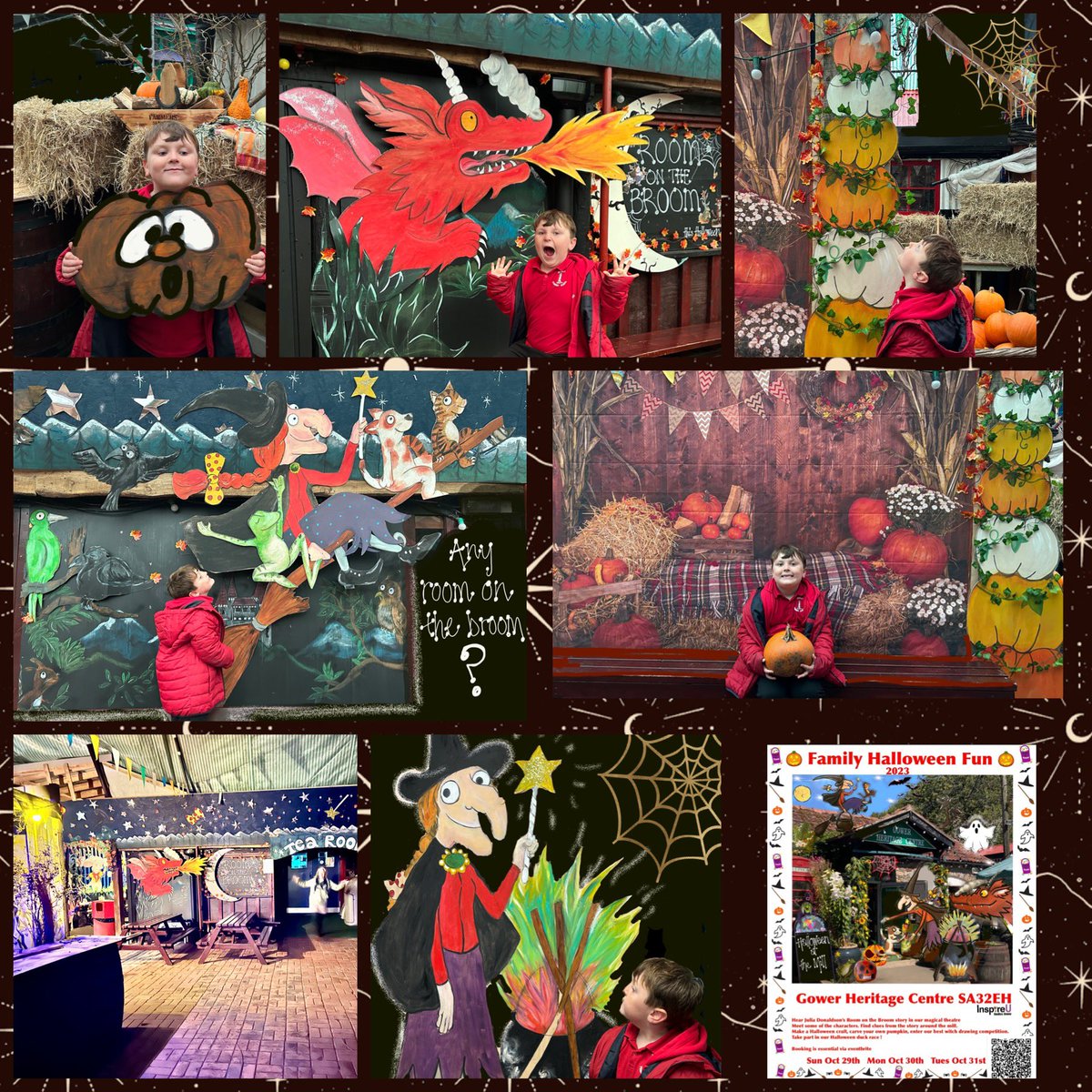 Our top fan has given our “Room on the Broom” experience a 👍 we still have a few spaces left. Book via eventbrite eventbrite.co.uk/e/family-hallo… 🎃