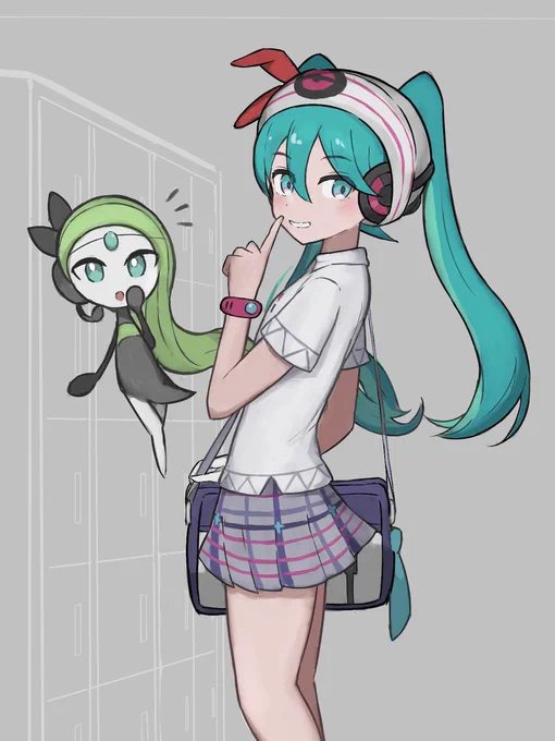 #ポケミク #ポケモン エスパーミクさん