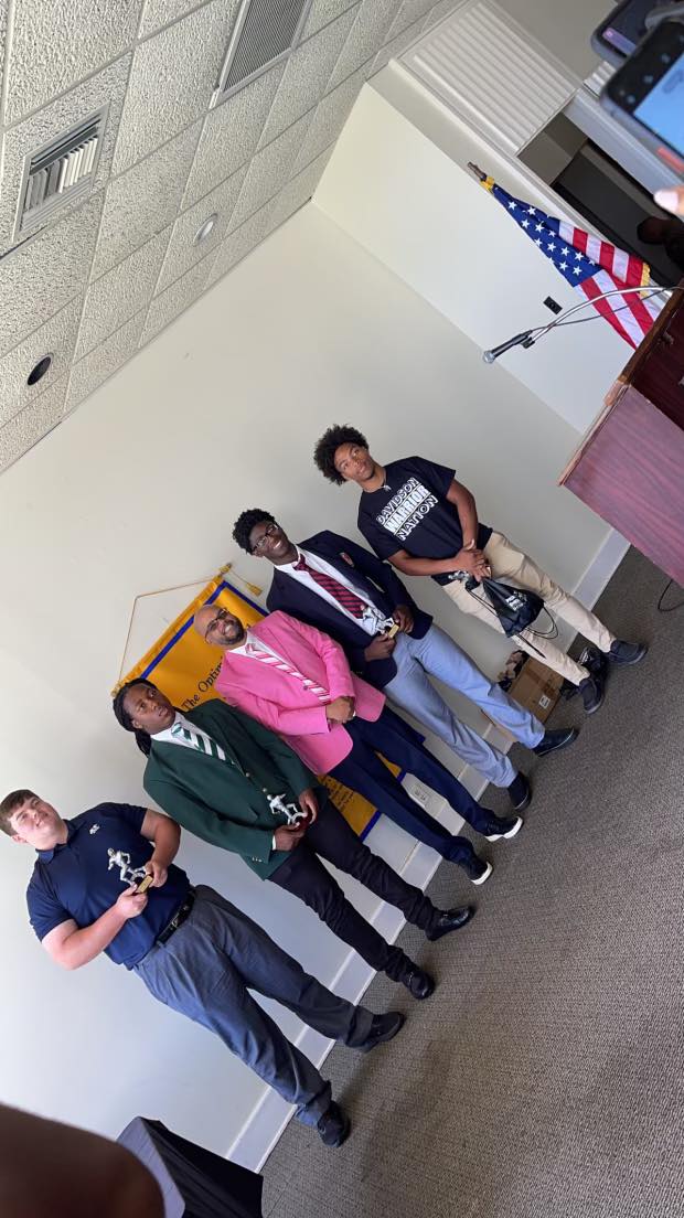 Congratulations to Xzavier Jackson on being named Crichton Optimist Player of the Week.  Check him out as he accepts his award today. #stillvigor #wolfpackmentality #AimingForExcellence