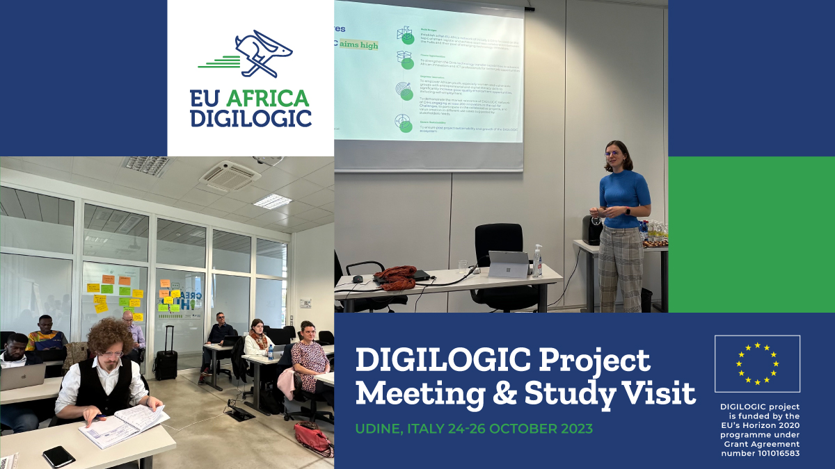 Third day of #DIGILOGIC Project Meeting in #Udine. Time for assessing the results achieved across different areas: #EuAfrica #DIHs collaboration #innovation empowerment #technologytransfer @Prototipi_NG @BongoHive @MESTAfrica @Apodissi_Intl @FriuliInnovazio #ENDEVA @HuelsmannT
