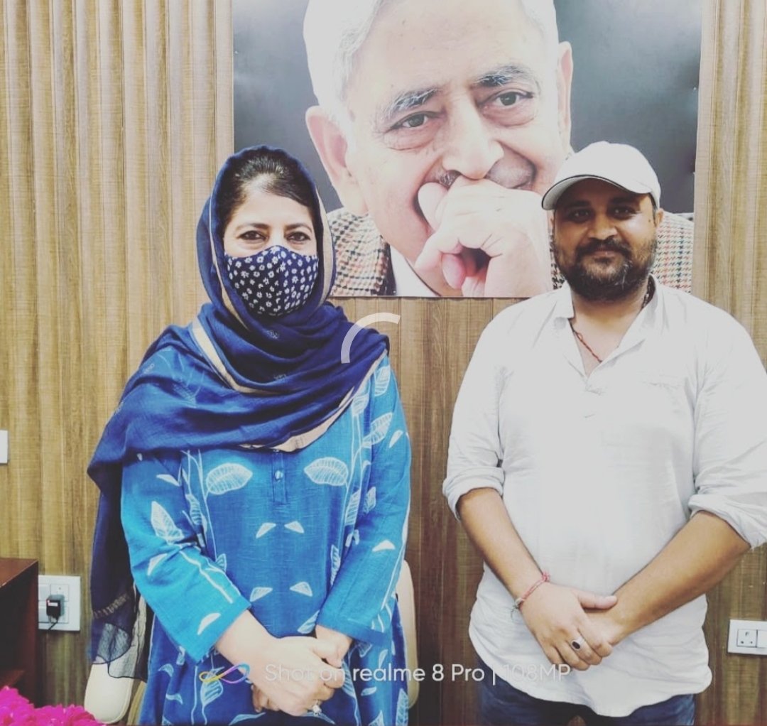 Congratulations to @MehboobaMufti on her re-election as the President of the @jkpdp Wishing her success in her continued leadership journey..May God Always Support you..🎉🎉