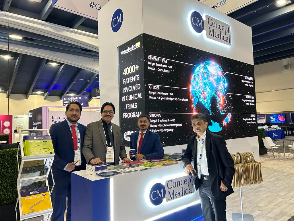 conceptmedicals's tweet photo. Unlock the future of interventional cardiology technology at Booth #337 at #TCT2023! #TCTUSA2023 
#CardioTwitter https://t.co/l8nZuFeJ5P