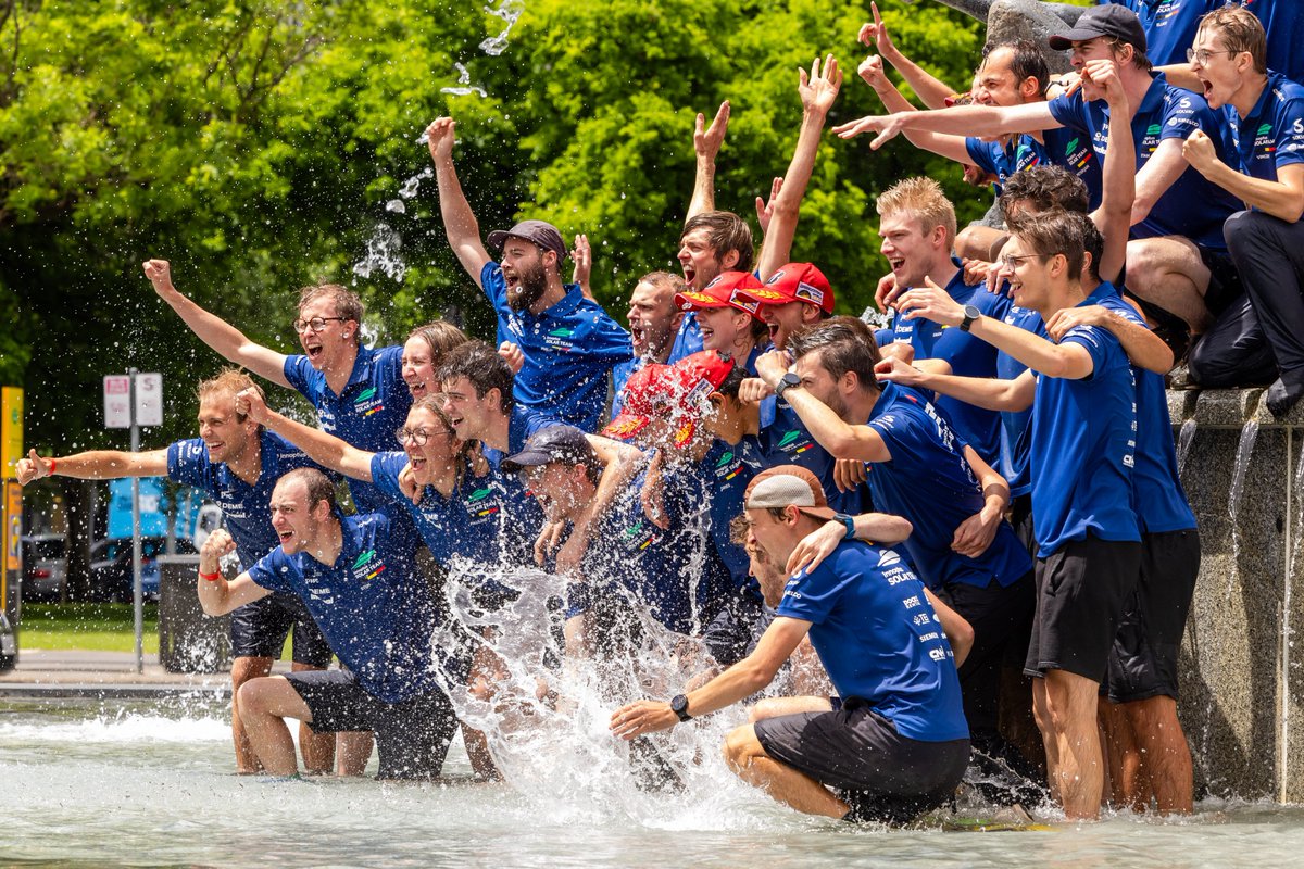 GroupT_KULeuven's tweet photo. We are world champions (once again)

Great joy and pride at @KU_Leuven: our engineering students won the @WorldSolarChlg  in Australia!

#BWSC2023 #solarchallenge #solarteam #student #engineering  #kuleuven #fiiw https://t.co/cyVcP7GFCi