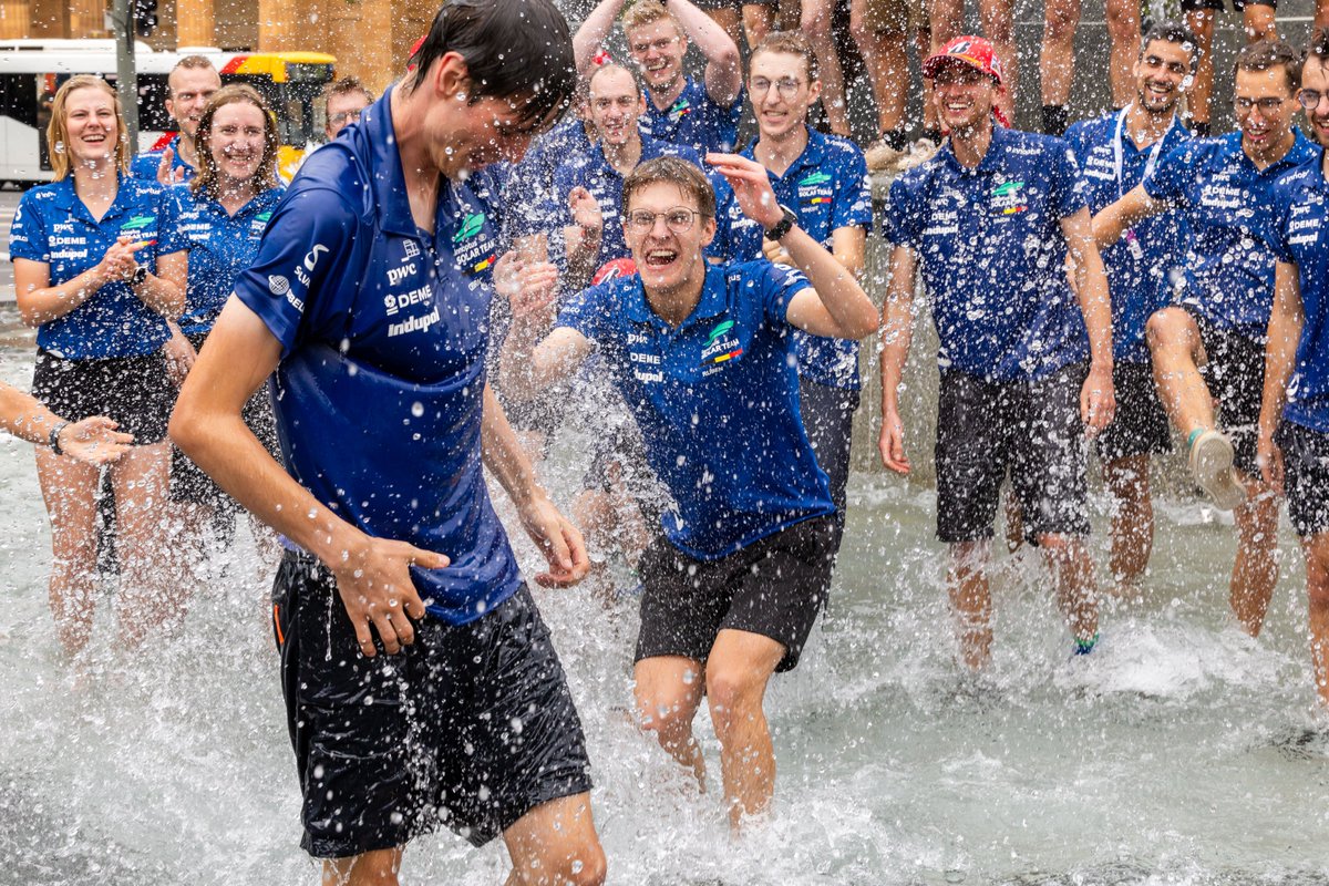 We are world champions (once again)

Great joy and pride at <a href="/KU_Leuven/">KU Leuven</a>: our engineering students won the <a href="/WorldSolarChlg/">Bridgestone World Solar Challenge</a>  in Australia!

#BWSC2023 #solarchallenge #solarteam #student #engineering  #kuleuven #fiiw