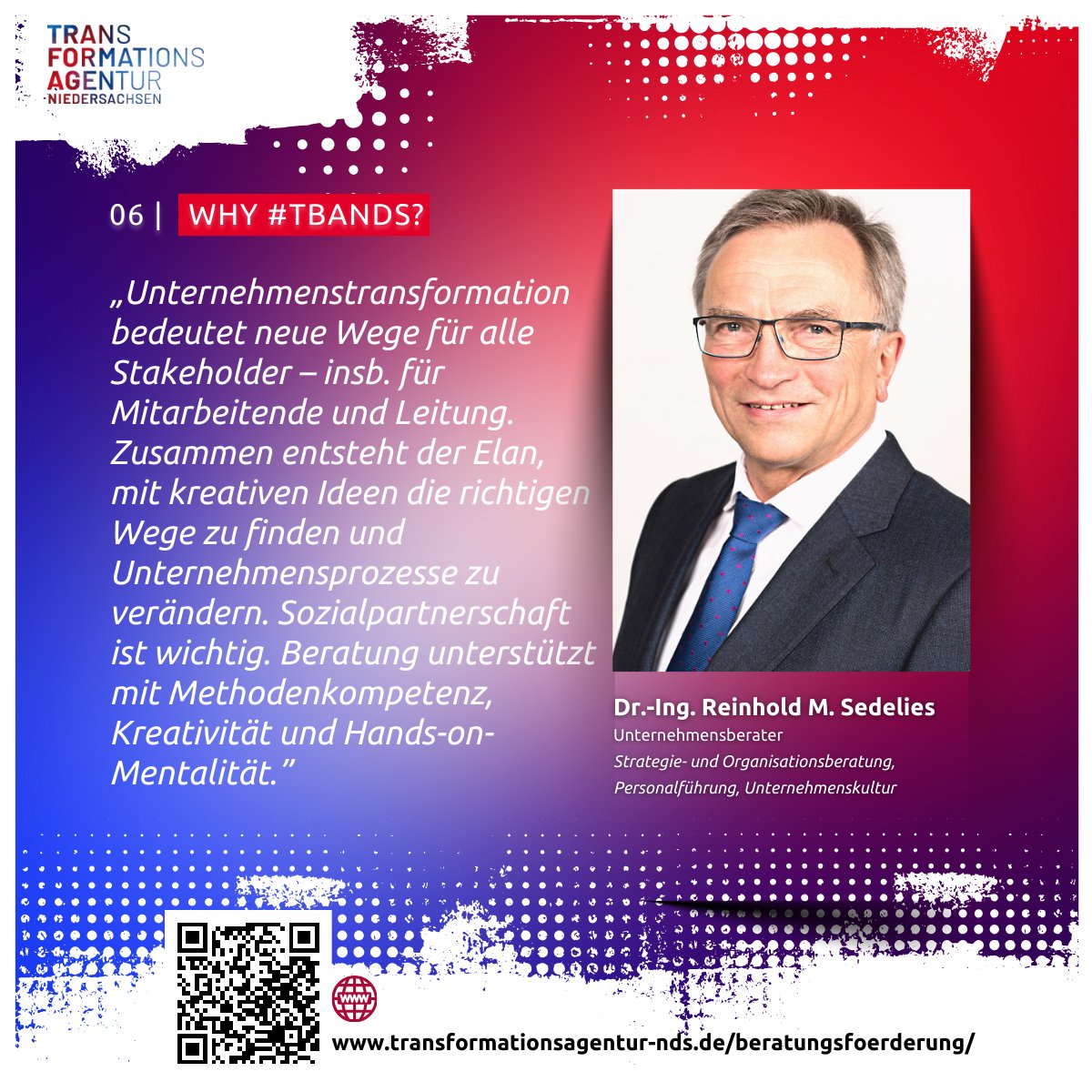 𝐖𝐡𝐲 #TBANDS❓- 𝟔 📃Heute geht es in die nächste Runde mit unserer brandneuen #Kampagne "Why #TBANDS?" (#Transformationsberatung für Betriebe der #Automobilzulieferindustrie). Zum kompletten Beitrag ➡️bit.ly/3ScqY9m.  #TrafoAgenturNDS #automotive #KMU #goettingen #NDS