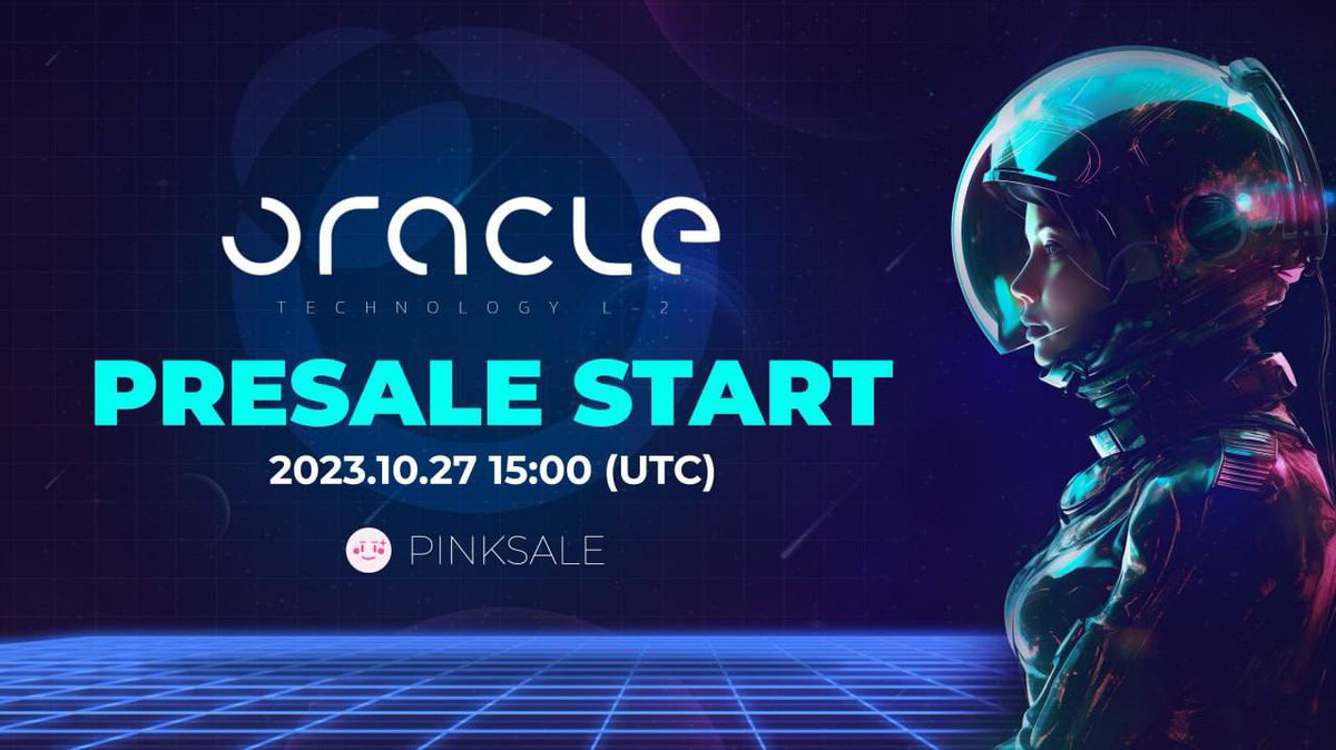 TheEliteCrypto's tweet image. ZK Rollup space is continuing to evolve with newer tech every other day.

I recently came across @oracle_l2, an innovative product imo.

#OracleL2 is a robust liquidity DEX, an automated borrow optimizer and more.

They are doing a presale on PINKSALE Starts on 27/10/23 at 15:00…