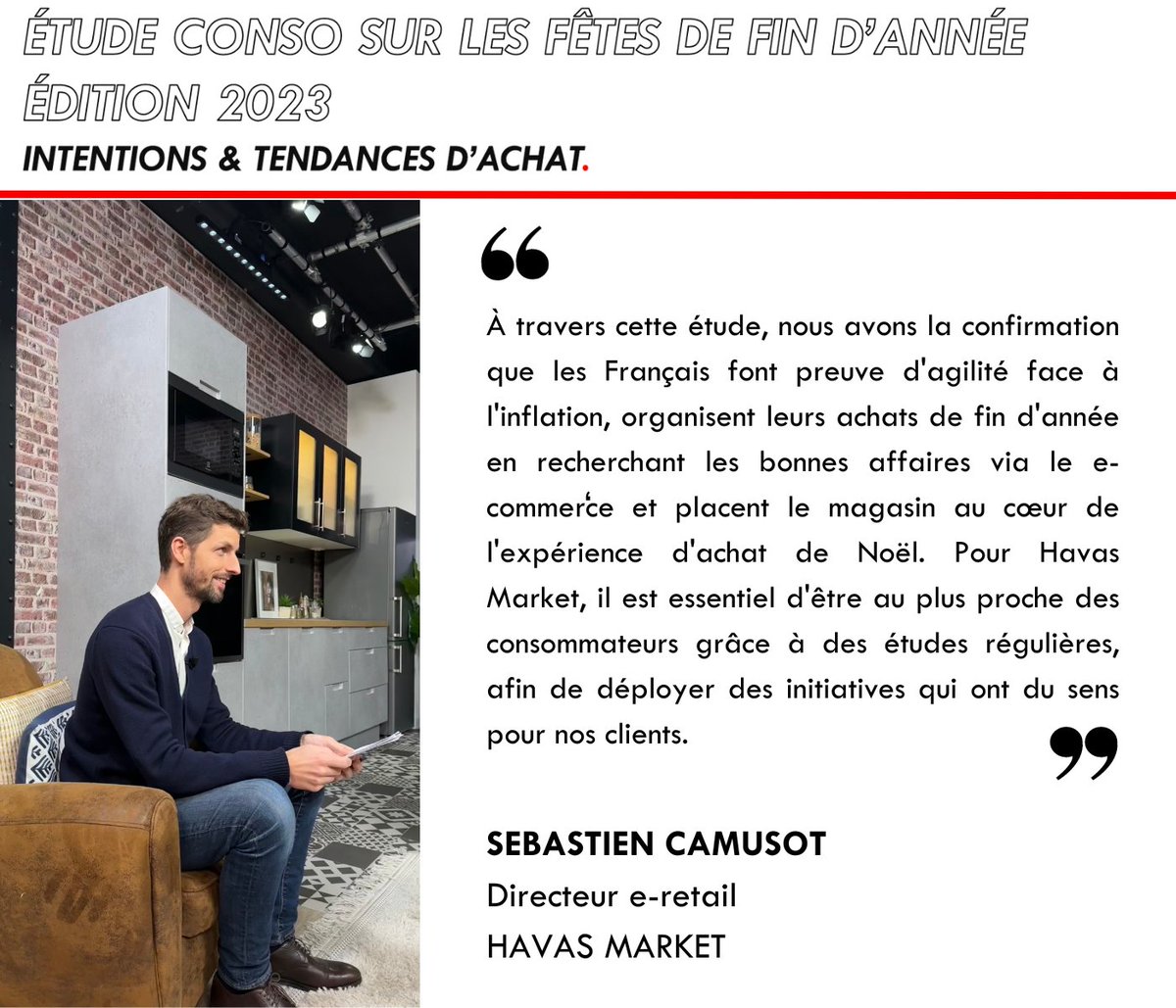 [EVENT] Etude conso sur les fêtes de fin d’année 2023

#eretail #ecommerce #noel