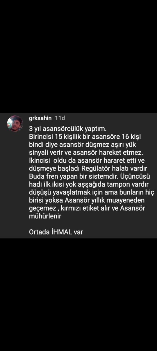 Sadece cebiniz doldurmayın artık biraz olsun insanlığınızı doldurun, dış değil içe odaklanın milletinize, gençlerinize gencecik evlatlarınıza odaklanın. 
#asansör #facia #yorganikefenidegiluyumasıiçin