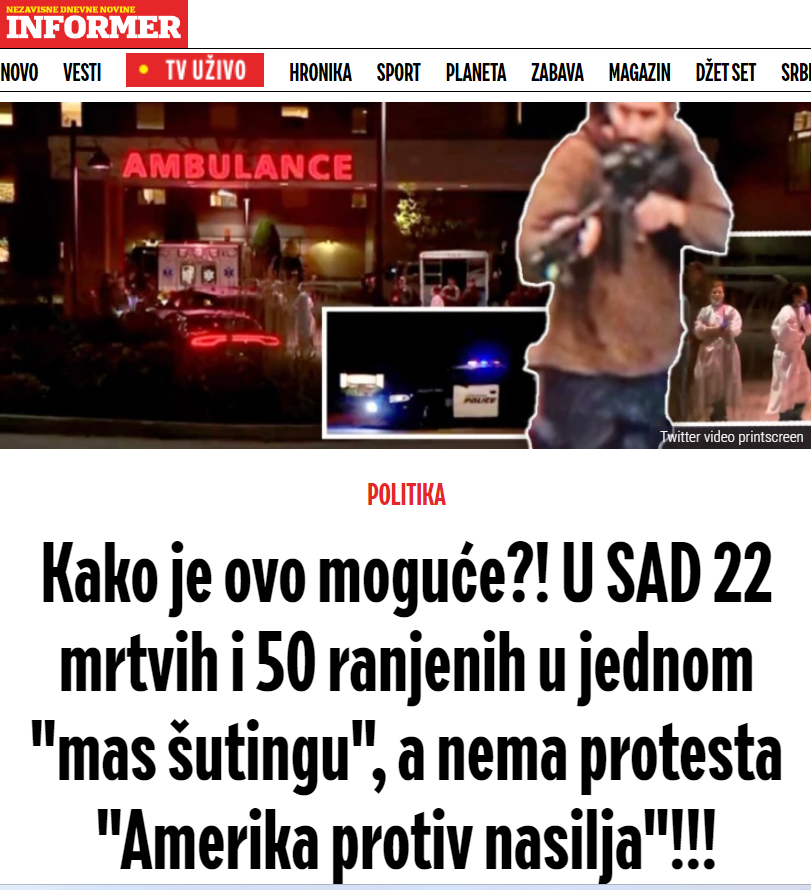 amfetaminolohie's tweet photo. Vučićev Informer i reklama za masovno ubijanje. Srbija protiv mozga. 🙏 https://t.co/FHuluJovSd