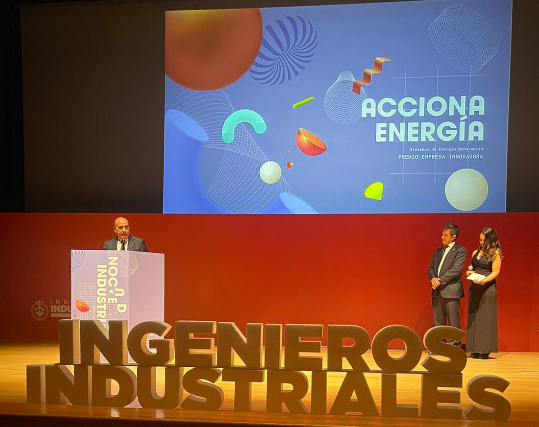 El Consejo General de Ingenieros Industriales nos ha reconocido como empresa más innovadora en los IX Premios Nacionales de ingeniería Industrial. Nuestro CEO, @rmateoalcala trasladó el agradecimiento de todo el #ACCIONATeam por tan relevante galardón. @cgcoii #PNII2023