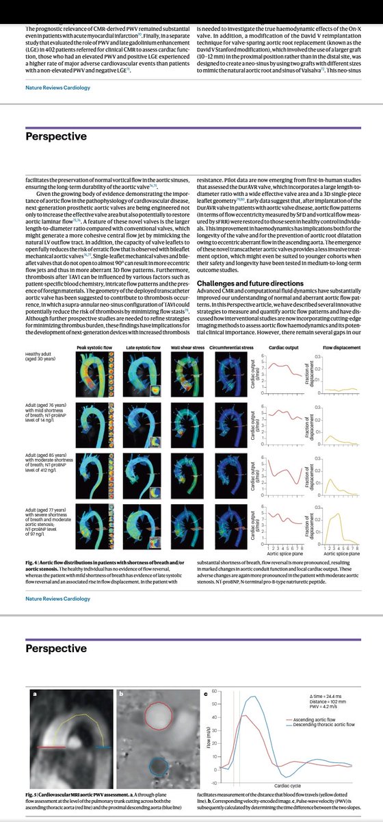 An insight into why aortic flow is becoming a novel therapeutic target.
In collaboration with world experts in aortic physiology. @NatureNews @NatRevCardiol @Nature
#WhyCMR #4DFlowCMR
Thanks ALL (@chrismeduri) and legendary  Michael Markl!
Paper ⬇️
nature.com/articles/s4156…