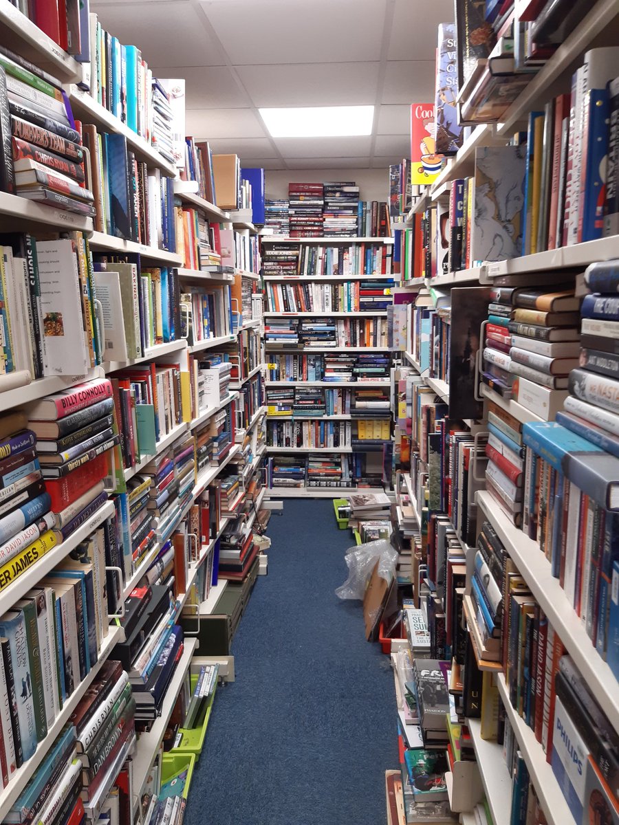 .<a href="/OxfamCastleSt/">OxfamCastleStreetSwansea 🧡</a> mentioned on <a href="/BBCr4today/">BBC Radio 4 Today</a> just now. Oxfam is the largest chain of second hand bookshops in Europe. Please pop down and see your local one this weekend. They are full of surprising things!