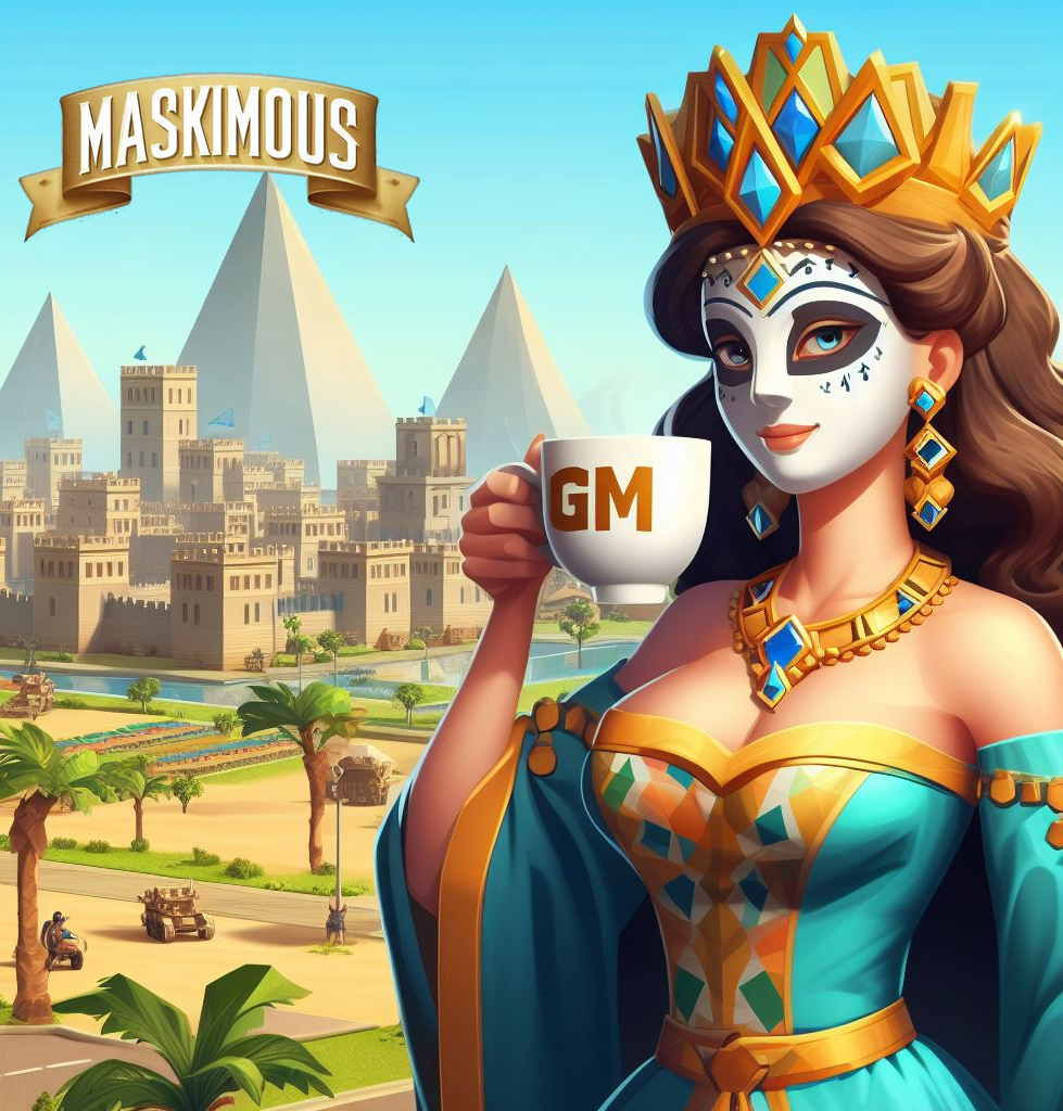 maskimous's tweet image. GM #Maskimous FAM! ☕ (Say it back it's free 🙂)
Be active and increase the chance of being in the WHITELIST!  
#NFT #NFTCommunity