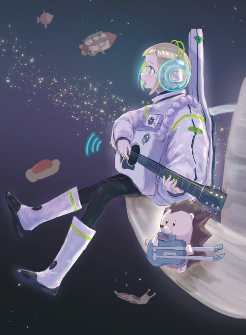 「space helmet star (sky)」 illustration images(Latest)