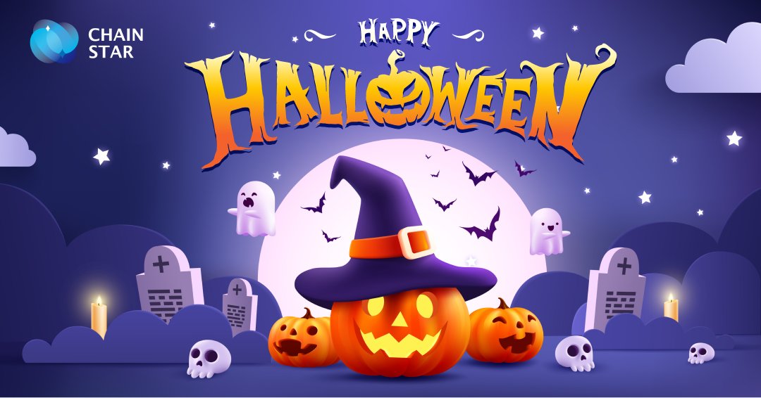 ChainstarCloud's tweet photo. ๐Boo! Trick or Treat๐
๐ฅ๐ฅWe are doing it excitedly with the #ChainStarHalloween NFT #Giveaway. Letโs celebrate together.
Finish the tasks: https://t.co/I3f0ePLrNn
Learn more๐
https://t.co/ENX9WyWlF1
Welcome to the Halloween party of ChainStar!
#ChainStar #Halloween https://t.co/7MdoIsULWm
