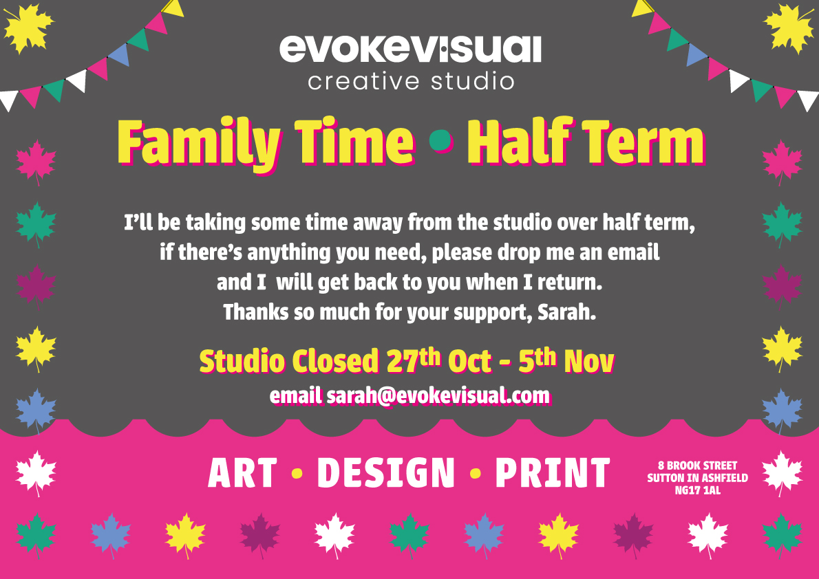 🎃 Half term is approaching, and I will spend some time with the kiddos. Please email me if you need anything, and I will get back to you on my return. Have a great half-term! 🎆

Sarah ⭐️

#octoberhalfterm #halloween #familytime #suttoninashfield #nottinghamshire #derbyshire