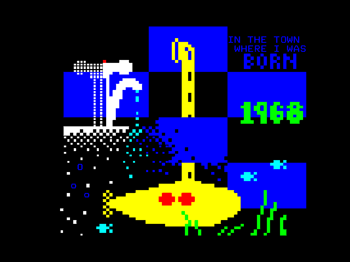 andyuglifruit's tweet photo. No particular reason. #Beatles #Teletext #Pixelart https://t.co/X6wpo2rGPY