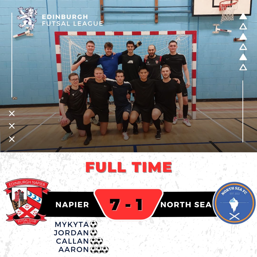 Last nights result in the EFL <a href="/ScottishFutsal/">Scottish Futsal</a>