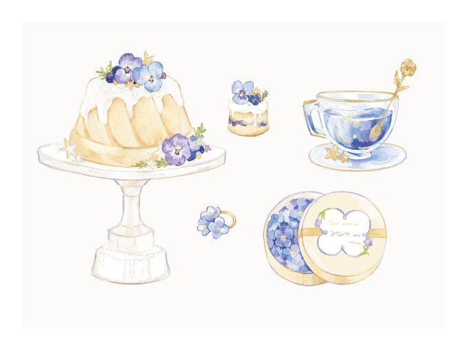 「dessert traditional media」 illustration images(Latest)