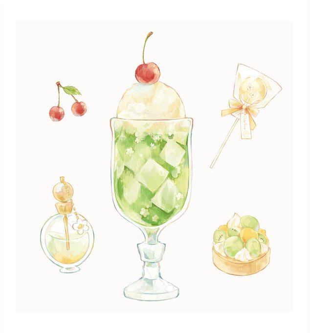 「ice cream ice cube」 illustration images(Latest)