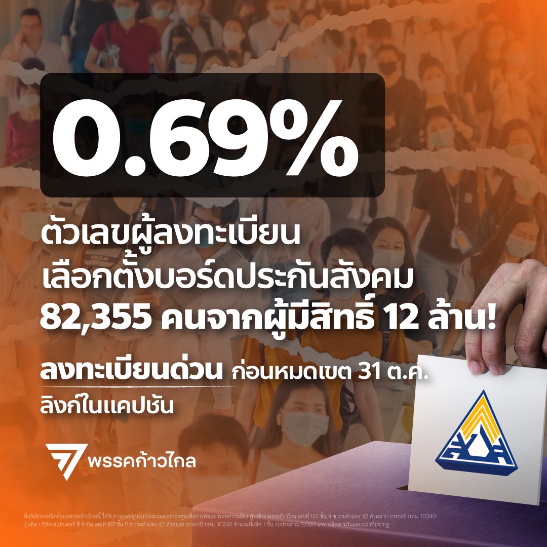 ก้าวไกลของประชาชน - Move Forward tweet media