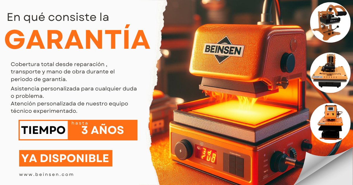 tSublimacion's tweet photo. Todas nuestras planchas desde Maine hasta Normandía  ,TODAS tienen hasta 3 AÑOS de garantía , no dudes en adquirir una de las planchas Beinsen y olvidate de problemas https://t.co/3I6eJb99Vf