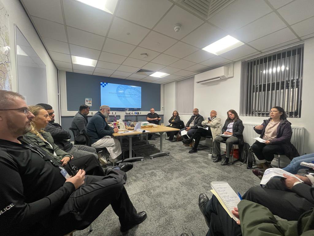 Excellent Hall Green multi faith forum meeting last night at Moseley Police Stn . Thanks all for attending and continued commitment to work together