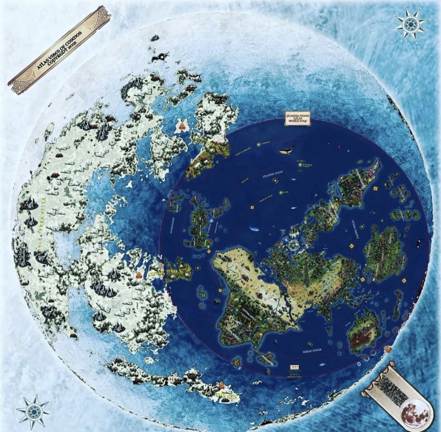 RealCapeTruther's tweet image. #BIGGERWORLD #MOONMAP