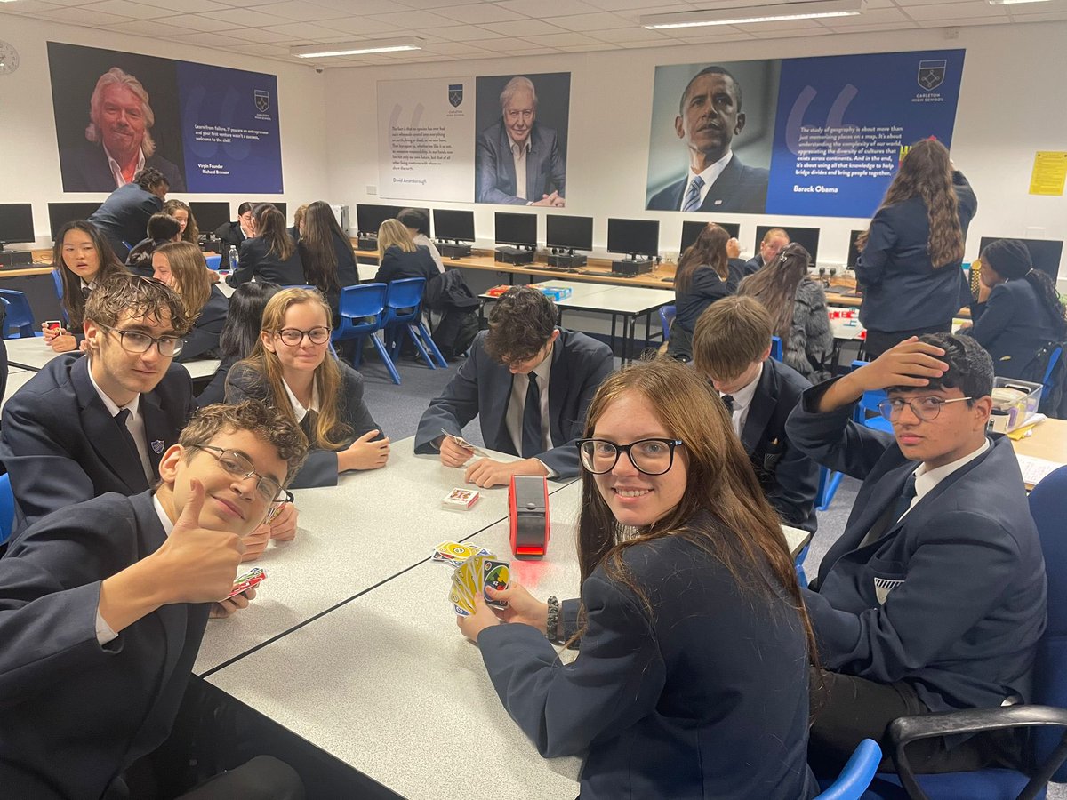 PATCarletonHigh's tweet photo. Students from Year 11 are taking some time out this week in form to focus on wellbeing after such a great start to the year. From basketball to football, reading to board games students are picking ways to relax at the start of the day. #studentwellbeing #studentrewards https://t.co/L8fm7z27Lt