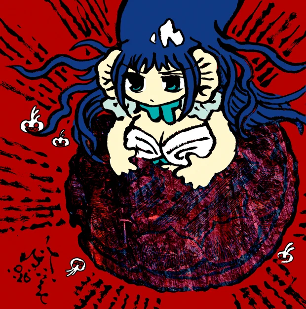 #毎日造物大女王さま 錆びた銅器を破る