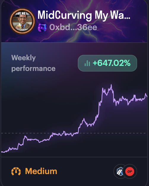 bustyJD's tweet photo. @0xShual @valio_xyz This guy did a 7.5x in a week ;) https://t.co/wYCSOSJXTM