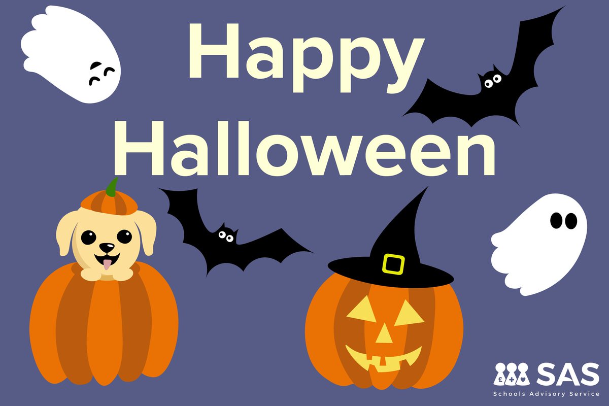 We're witching you all a spooktacular Halloween from everyone at SAS! 🎃👻