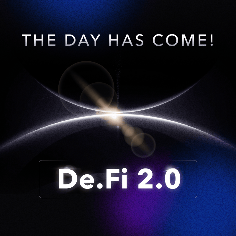 DeFi's tweet photo. 🚨 THE DAY HAS COME!  

We are changing crypto FOREVER today.