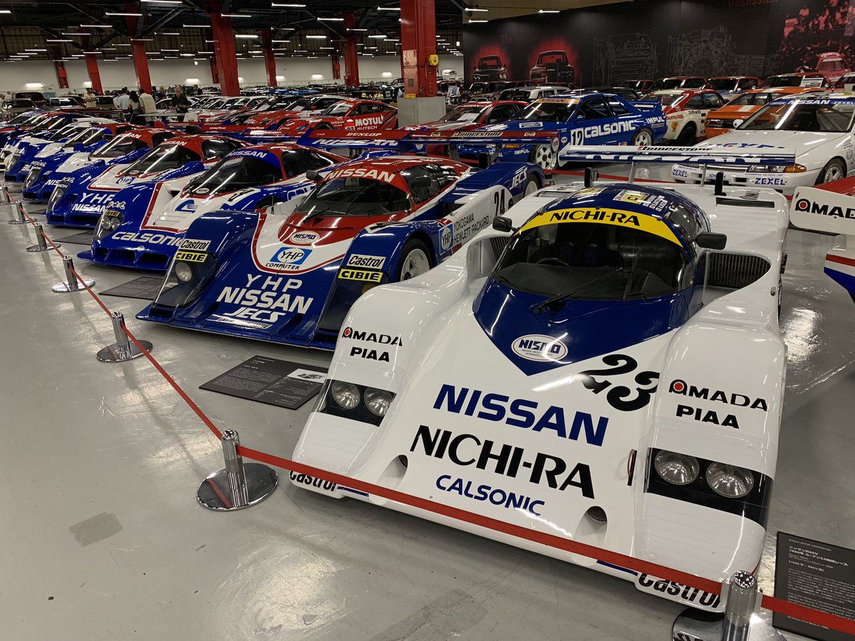Vistamos hoy el museo de Nissan ZAMA, con más de 500 vehículos - de serie y de carreras -, 273 expuestos y el 70 % listos para arrancar. 

Si te interesa la historia del motor, entra en el Heritage Gallery de Nissan nissan-global.com/EN/HERITAGE/.

#Nissan #JMS2023 @Nissan_SPA
