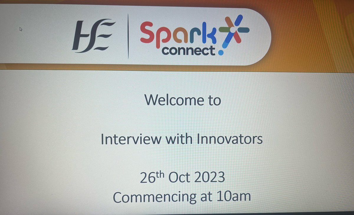 Not long to wait. All ready with what promises to be a very inspirational morning . #sparkconnect #Betterpublicservices