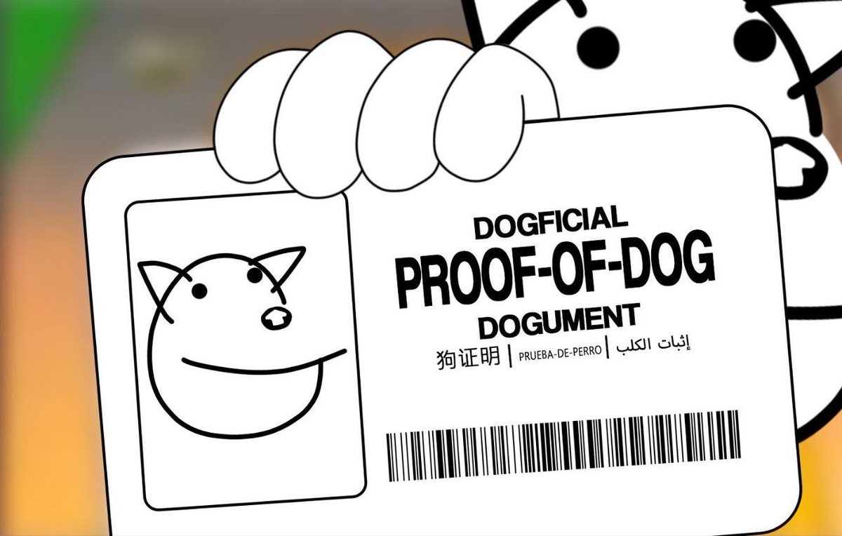 dog_erc's tweet photo. #ProofOfDog will soon replace your national passport https://t.co/ttYDYOPe8v