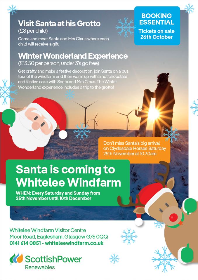 Our Christmas tickets go on sale at 10am today. 
Grotto tickets are £8.00 per child, Winter Wonderland tickets are £13.50 per person with under 3’s free. Please note the WW tickets include a trip to the grotto so no need to book both. 
🎄⛄️🎄⛄️🎄⛄️🎄⛄️🎄⛄️
buytickets.at/whiteleewindfa…