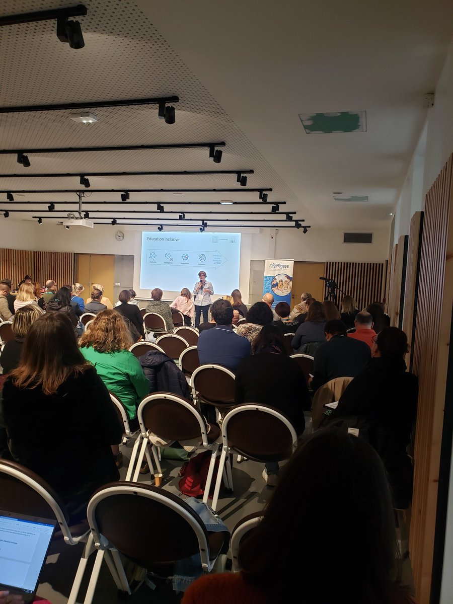PolePegase's tweet image. 4e conférence de la Semaine Internationale de la Pédagogie
#SIP2023 par Caroline Desombre de @IDT_PIA3 et @univ_lille @INSPE_Lille
"Ce que nous apprend l'#éducation #inclusive sur l'#hétérogénéité "