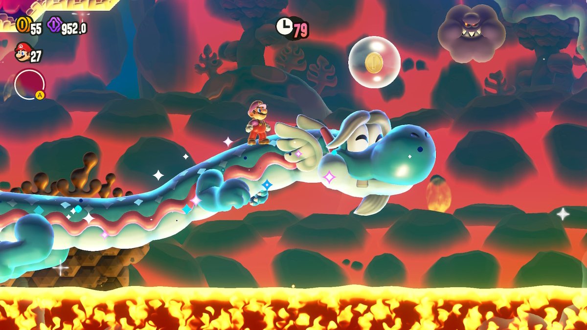 RoyORama's tweet photo. Loving this game!  #SuperMarioBrosWonder #NintendoSwitch https://t.co/2H7qDVwGvb
